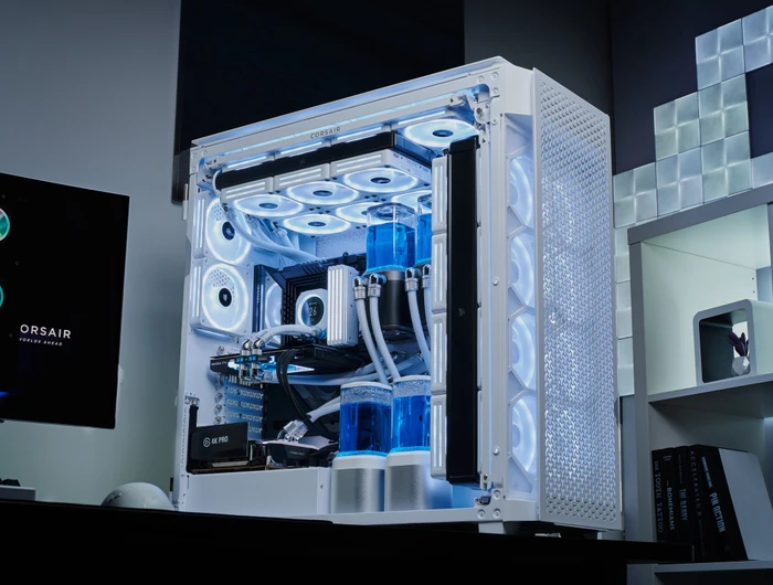 Corsair 9000D RGB Airflow White, Glasfenster