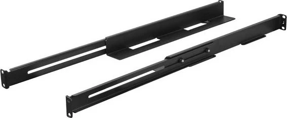 Lanberg 19" Server Rack Schienen, Gleitschienen, RAL 9004, 650mm, 1HE