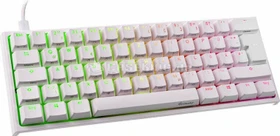 Ducky One 2 Mini RGB PBT, LEDs RGB, weiß, MX RGB BLUE, USB, DE