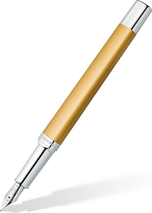 Staedtler triplus 474 glorious gold, rechte Hand, fein, Faltschachtel