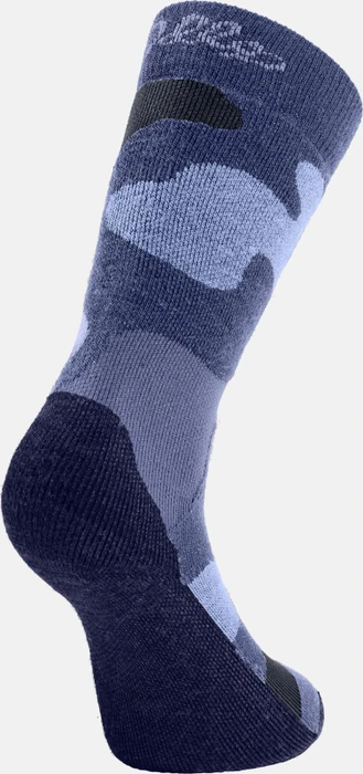 Odlo Adventurer Merino Warm Skisocken skipper blue/blue heron (Junior)