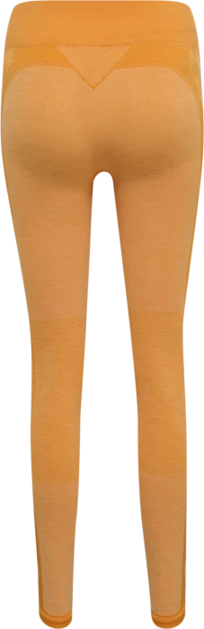 hummel CLEA Seamless Tight Hose lang blazing orange (Damen)
