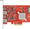 DeLOCK 2x USB-C 3.1, 2x USB-A 3.1, PCIe 3.0 x4 Vorschaubild