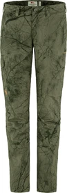 Fjällräven Karla Hydratic Hose lang green camo (Damen)