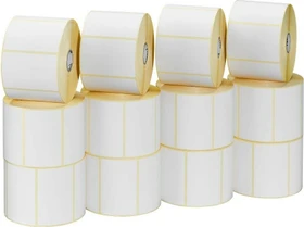 Zebra Thermoetiketten Z-Select 2000D, 102x64mm, weiß, 12er-Pack (13200 Etiketten)
