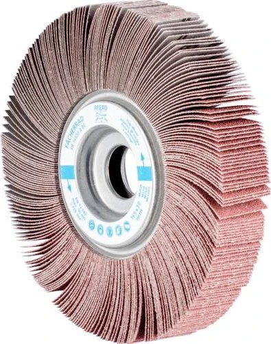 Pferd FR 16530/25.4 A 80 Lamellenschleifwalze K80, 165x30mm, 2 Stück