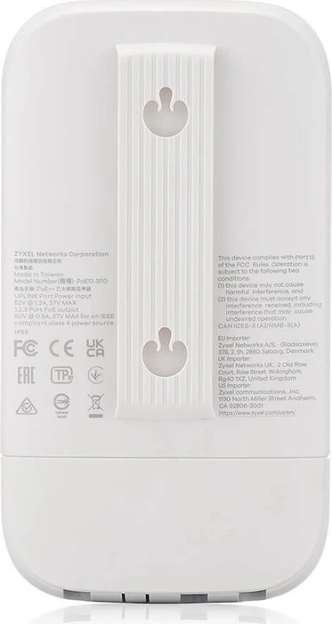 Zyxel Outdoor Wallmount Gigabit Smart PoE-Extender, 4x RJ-45, 90W PoE++ PD