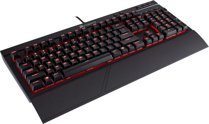 Corsair Gaming K68, LEDs rot, MX RED, USB, FR