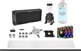 Thermaltake Pacific Gaming M240 D5 Hard Tube Water Cooling Kit (CL-W216-CU00SW-A)
