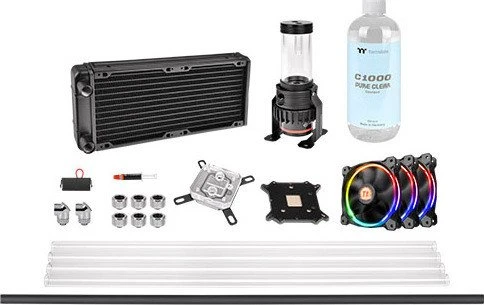 Thermaltake Pacific Gaming M240 D5 Hard Tube Water Cooling Kit