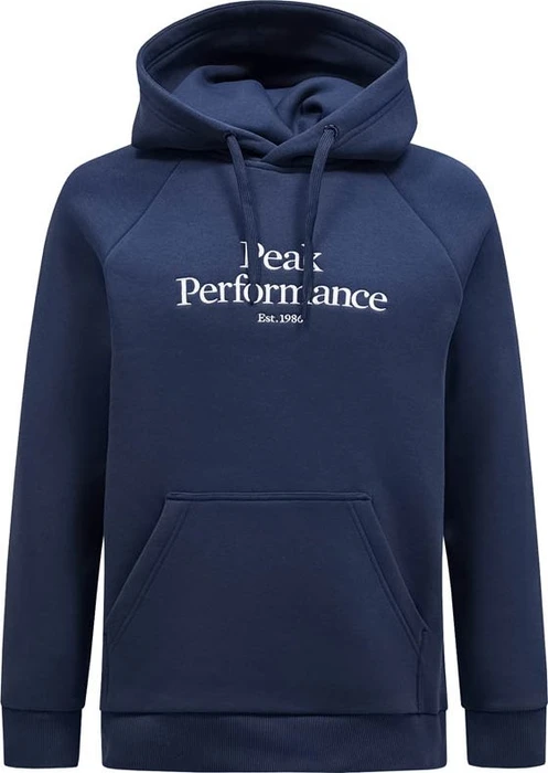 Peak Performance Original Hoodie blue shadow/off white (Herren)