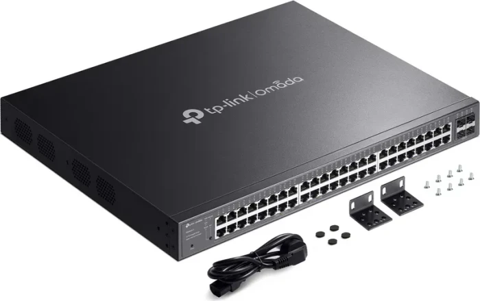 TP-Link Omada SG2400 Rackmount Gigabit Smart Switch, 48x RJ-45, 4x SFP, 230W PoE+