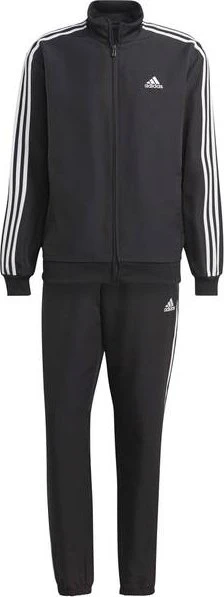adidas 3-Streifen Woven Trainingsanzug schwarz/weiß (Herren)