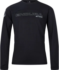 Endura MT500 Burner L/S Trikot langarm schwarz (Junior)