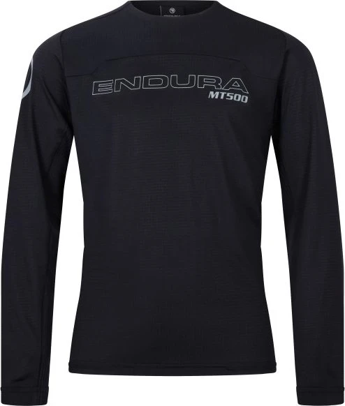 Endura MT500 Burner L/S Trikot langarm schwarz (Junior)
