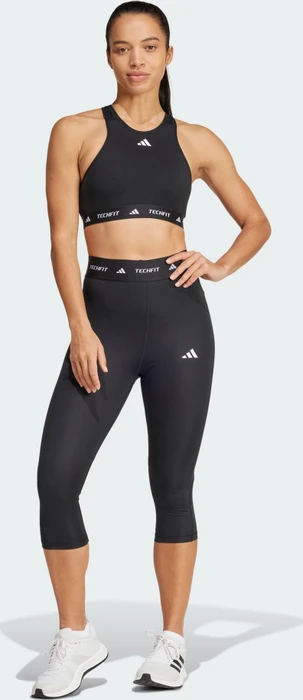 adidas Techfit Capri Tights Hose 3/4 schwarz (Damen) (IX8196) – Bild 5 von 7