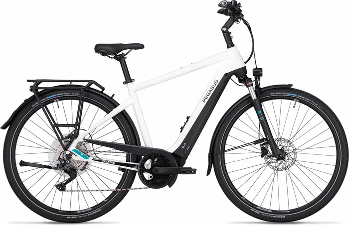 Pegasus Premio Evo 10 Lite 750Wh metallic off white/black matt Modell 2022 (Herren)