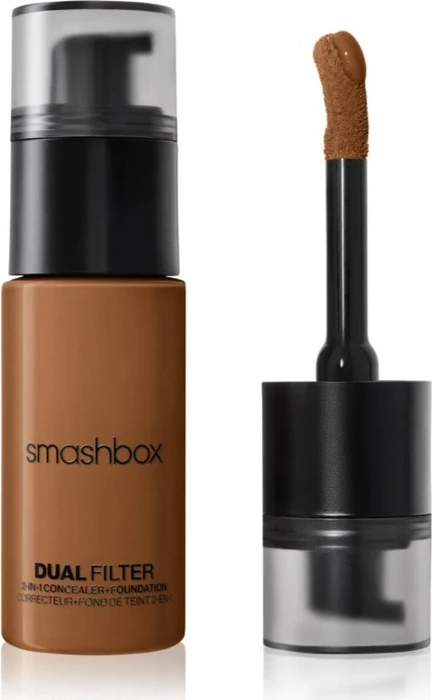 Smashbox Dual Filter 2-in-1 Concealer + Foundation dark 28 warm, 23.6ml