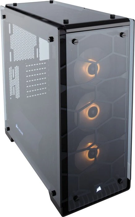 Corsair Crystal Series 570X RGB, schwarz, Glasfenster