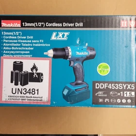 Makita DDF453SYX5 Akku-Bohrschrauber inkl. Akku 1.5Ah
