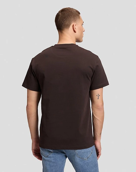 Lee Workwear T-Shirt kurzarm chocolate torte