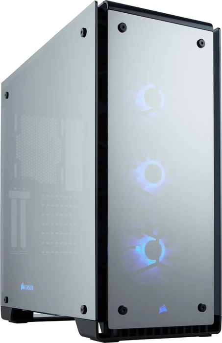 Corsair Crystal Series 570X RGB Mirror Black, schwarz, Glasfenster