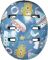 ABUS Skurb Kinderhelm blue sailor Vorschaubild