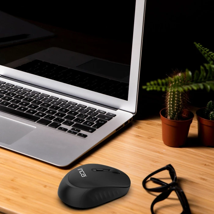 Inca IWM-243RS Wireless Mouse schwarz, USB