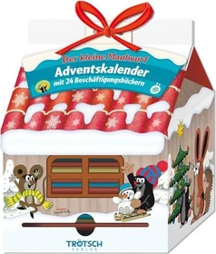 Trötsch Verlag Der kleine Maulwurf mit 24 Beschäftigungsbüchern Adventskalender