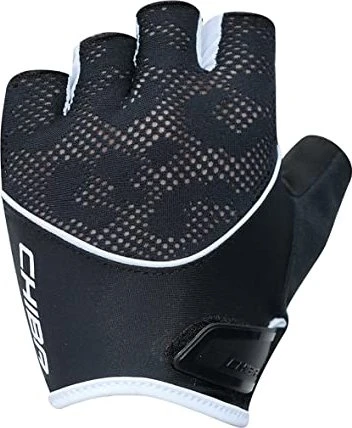 Chiba Gel Fahrradhandschuhe schwarz/weiß (Damen)