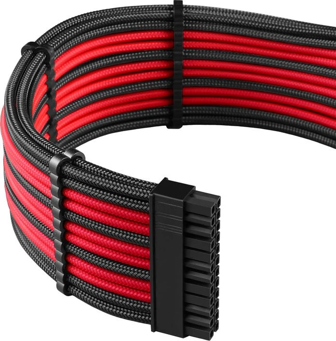 CableMod Pro ModMesh 12VHPWR Cable Extension Kit, schwarz/rot