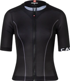 Castelli Anima Flow Trikot kurzarm schwarz/weiß (Damen)