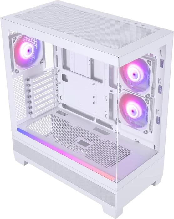 Phanteks XT View Matte White, weiß, Glasfenster