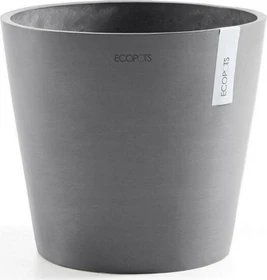 Ecopots Kunststoff-Topf Amsterdam 40cm grey