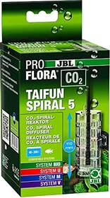 JBL PRO FLORA CO2 Taifun Spiral 5, Erweiterbarer CO2-Diffusor für kleine Süßwasser-Aquarien