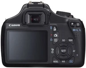 Canon EOS 1100D schwarz mit Objektiv EF-S 18-55mm 3.5-5.6 IS II