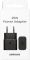 Samsung 25W Power Adapter ohne Kabel schwarz Vorschaubild