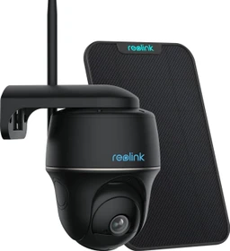 Reolink Argus PT Pro 2K 4MP schwarz, Serie B430, inkl. Solarpanel