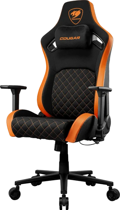 Cougar Defensor F CGR-DFF-ORB Gamingstuhl, schwarz/orange