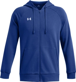 Under Armour Rival Fleece Zip Hoodie tech blue/white (Herren)