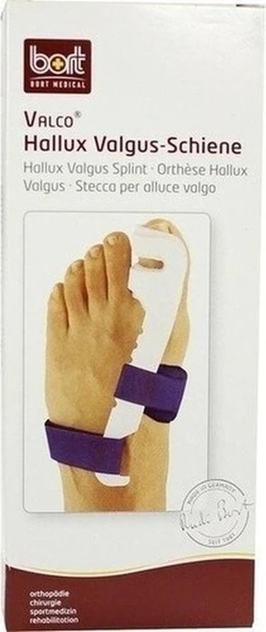 Bort Medical Valco Hallux Valgus Schiene links Größe S, 1 Stück