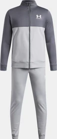 Under Armour Rival Colorblock Trainingsanzug mod gray/castlerock/white (Junior)