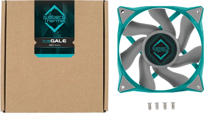 Iceberg Thermal IceGALE, Teal, 120mm
