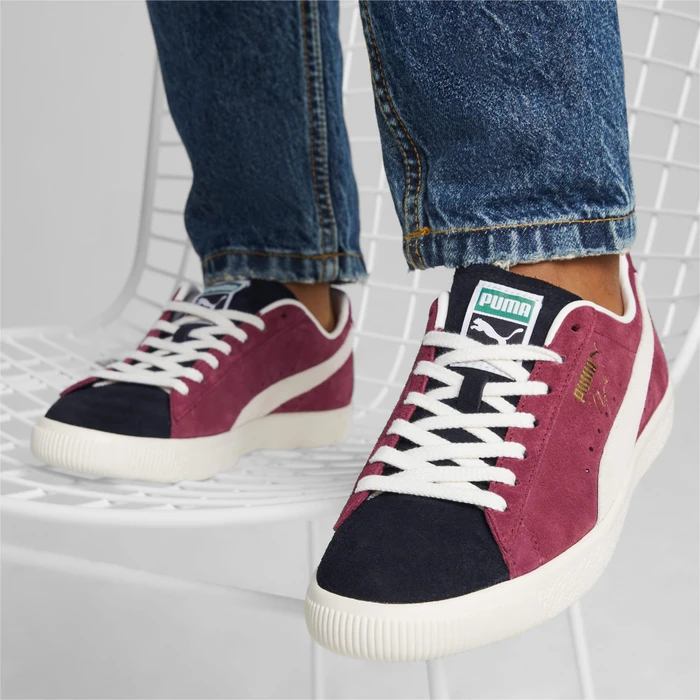 Puma Clyde OG dark jasper/frosted ivory