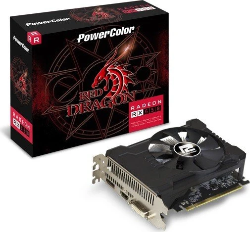 PowerColor Red Dragon Radeon RX 550 V3, 2GB GDDR5, DVI, HDMI, DP