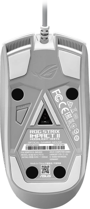 ASUS ROG Strix Impact II Moonlight White, USB