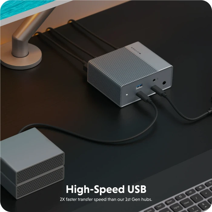 Targus HyperDrive Gen2 12-in-1 USB-C Dockingstation, USB-C 3.1 [Buchse]