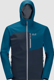 Jack Wolfskin Eagle Peak II Softshell Funktionsjacke night blue (Herren)