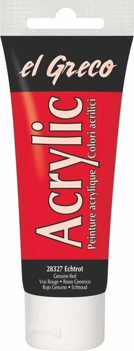 Kreul el Greco Acrylic Ink Acrylfarbe, echtrot, 75ml (28327)