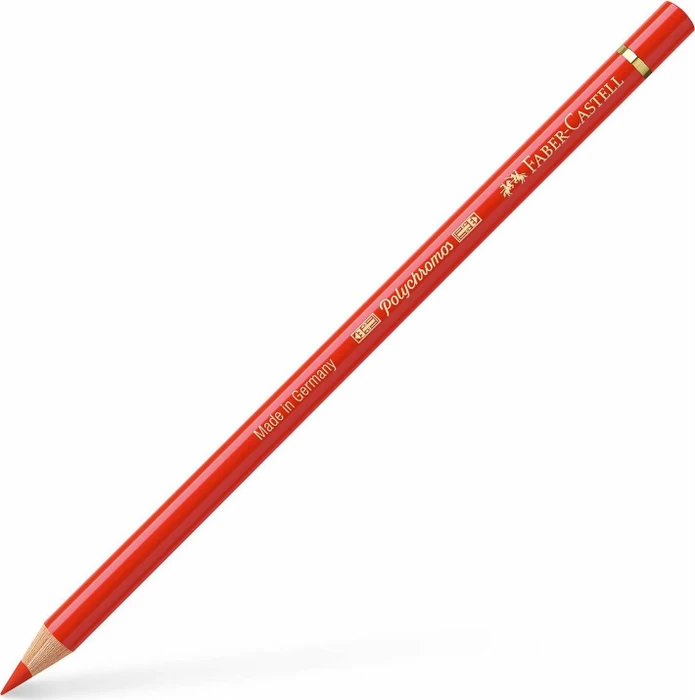 Faber-Castell Polychromos Buntstift kadmiumrot hell, 6er-Pack